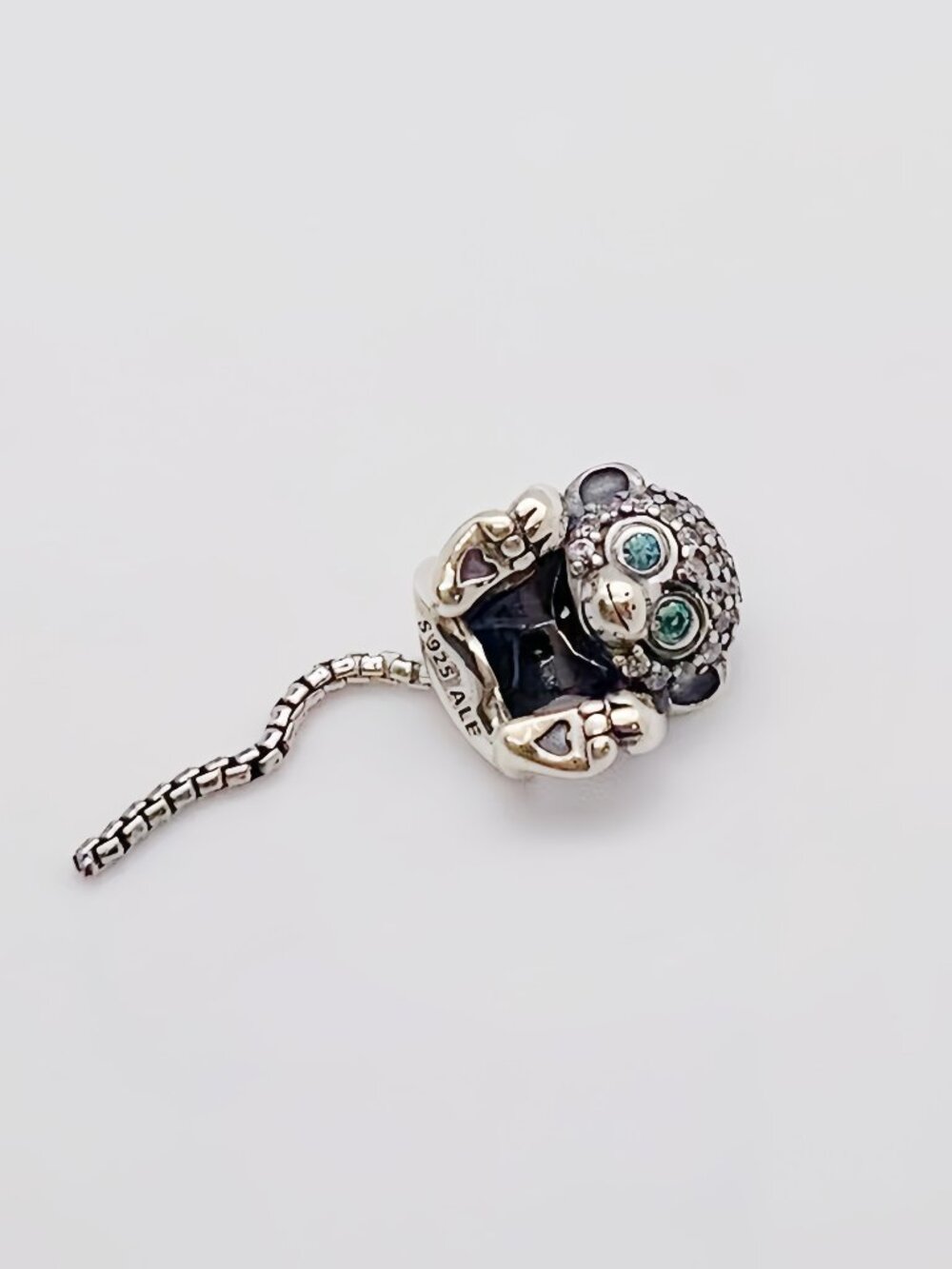 Pandora Pavé Monkey Charm